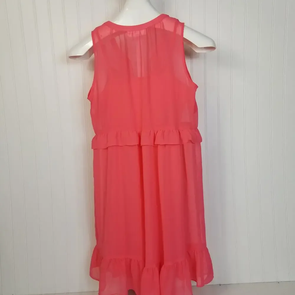 Motherhood Maternity Sleeveless Dress Pink Small